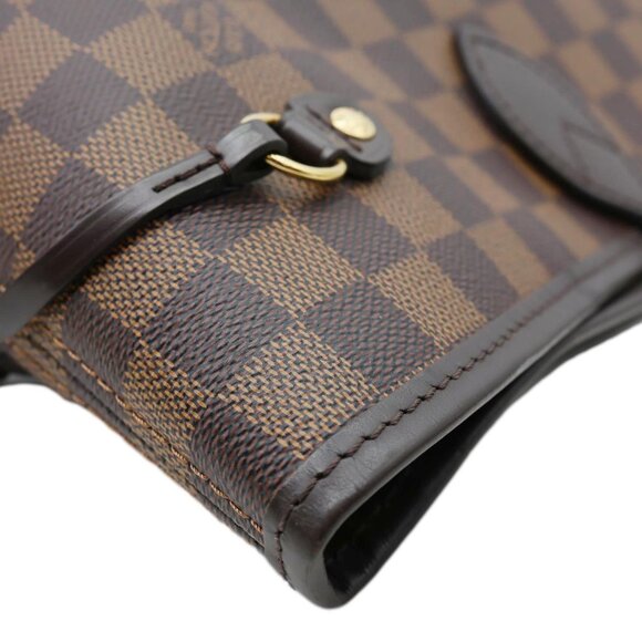Louis Vuitton Neverfull MM Damier Ebene Tote Bag Brown - Picture 4 of 11